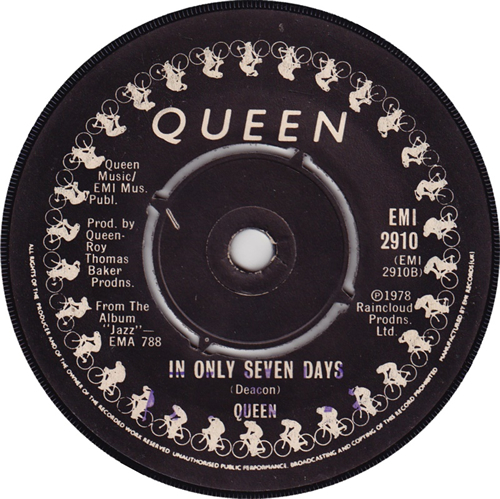 Queen Don't Stop Me Now UK 7
